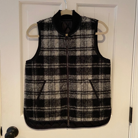 Madewell Reversible Plaid Vest - Picture 3 of 5